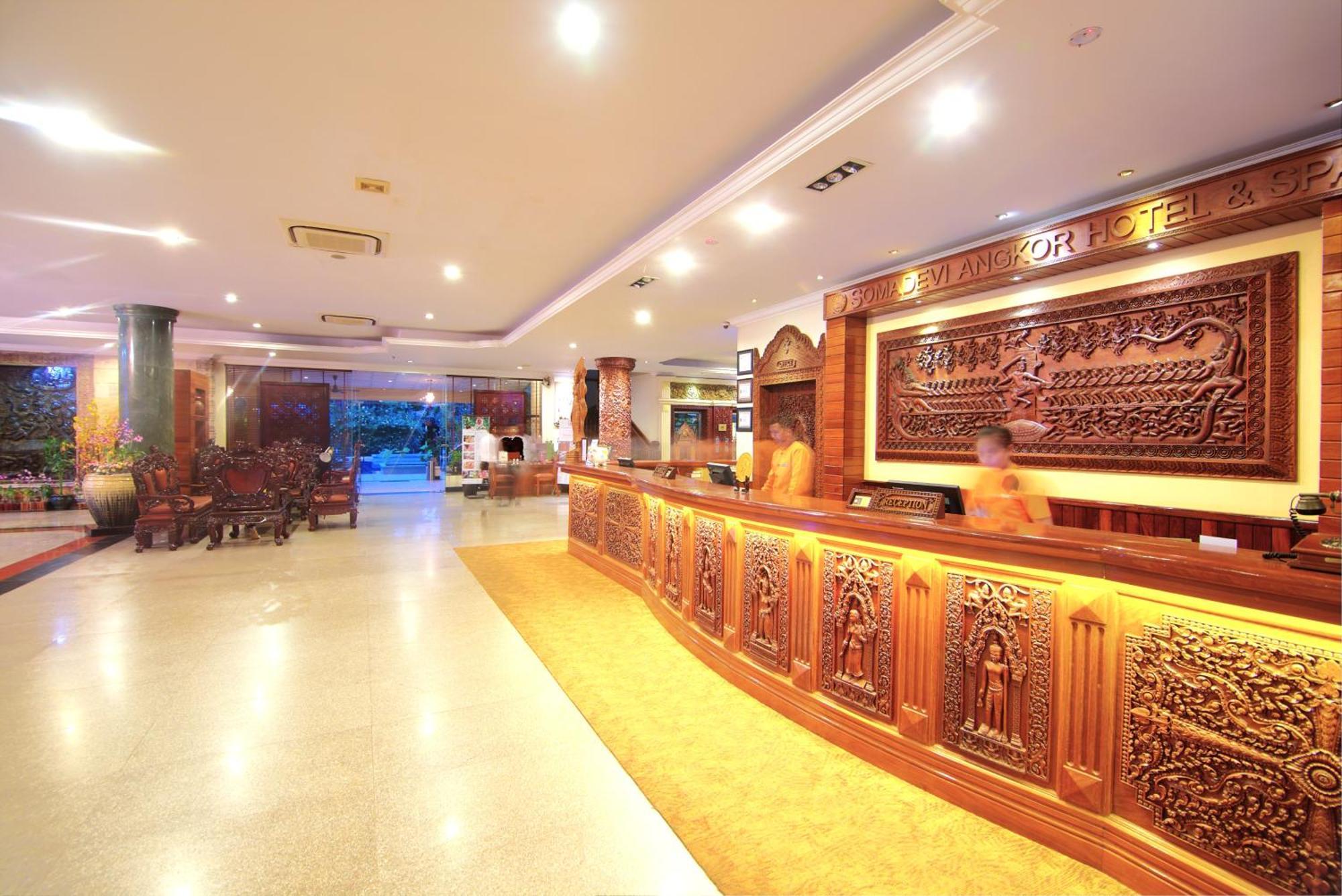Hotel Somadevi Angkor Resort & Spa Sziemreap Kültér fotó